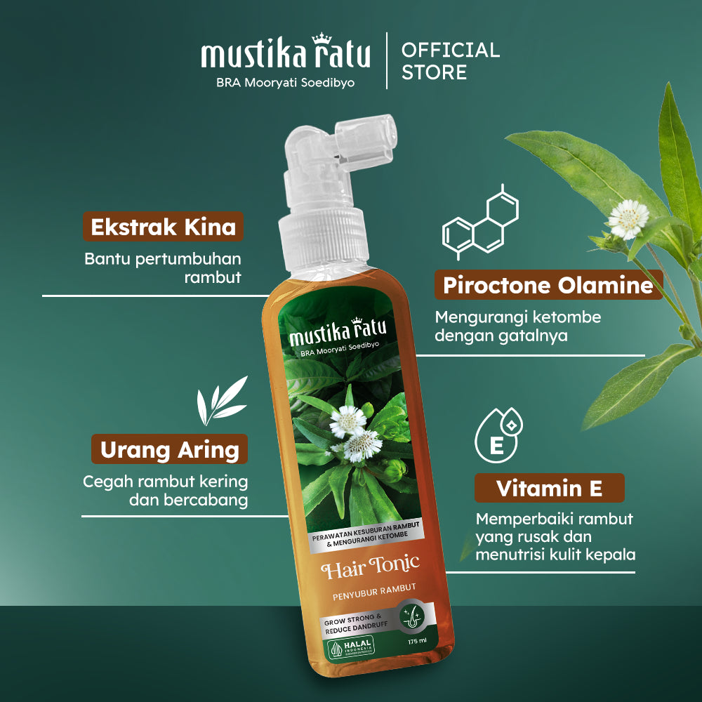 Mustika Ratu Ramuan Penyubur Rambut 175ml - 6pcs