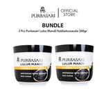 [Bundle Lebih Hemat] Purbasari Lulur Mandi 200gr - Body Scrub Mencerahkan - Melembabkan - menyamarkan flek hitam