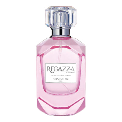 REGAZZA EAU DE PARFUME OF LUX FASCINATING 50ML/REGAZZA FEMME EAU DE TOILETTE PASSIONATE 50ML/REGAZZA FEMME EAU  DE TOITLETTE GLOW 50ML/REGAZA FEMME EAU DE PARUME OF LUXE SPARKLING BLUE 50ML