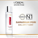 L'Oreal Paris Revitalift Crystal Micro-Essence Serum Water Skincare 130ML - Mencerahkan da Mengencangkan Kulit  Kulit kusam, Garis halus, Kerutan wajah, skin barrier   Anti aging skincare, brightening serum, anti aging serum