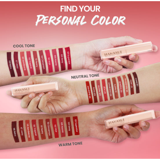 Hanasui Mattedorable Lipstick Anti Geser Tahan Lama