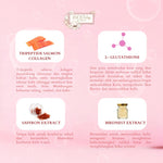 Noera Collagen Drink With Birdnest and Saffron Extract Impoved Formula  | Minuman Pencerah Kulit with L-Glutathione | Collagen Beauty Drink