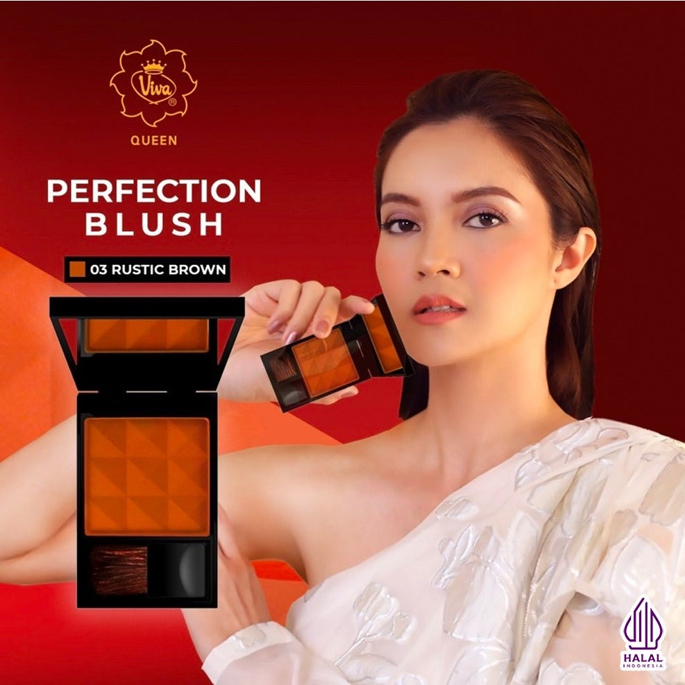Viva Queen Perfection Blush - tersedia 3 varian warna