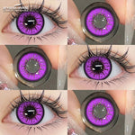 Eyeshare Softlens 1Pasang Bella Yellow 14.5mm Big Eye Cosplay Lensa Kontak Softlens