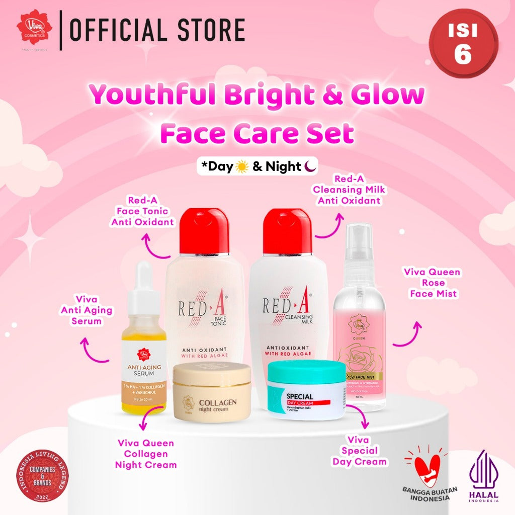 [PROMO] Paket Youthful Bright Glow Face Care Set