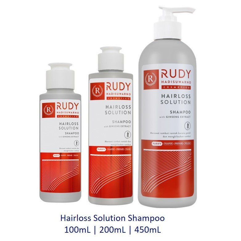 Rudy Hadisuwarno  Cosmetics Hairloss Solution Shampoo