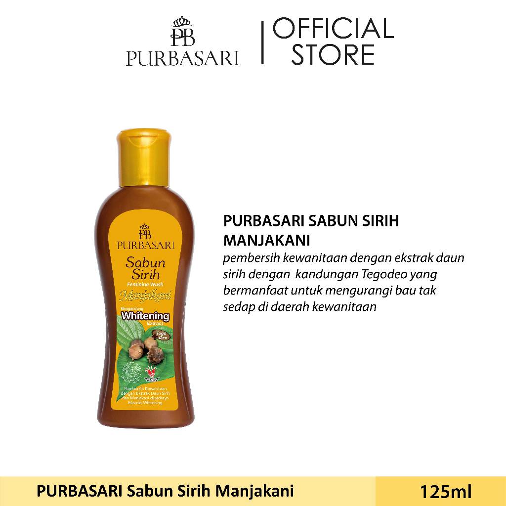 Purbasari Sabun Sirih Manjakani / Perawatan Kewanitaan / Pembersih Miss V