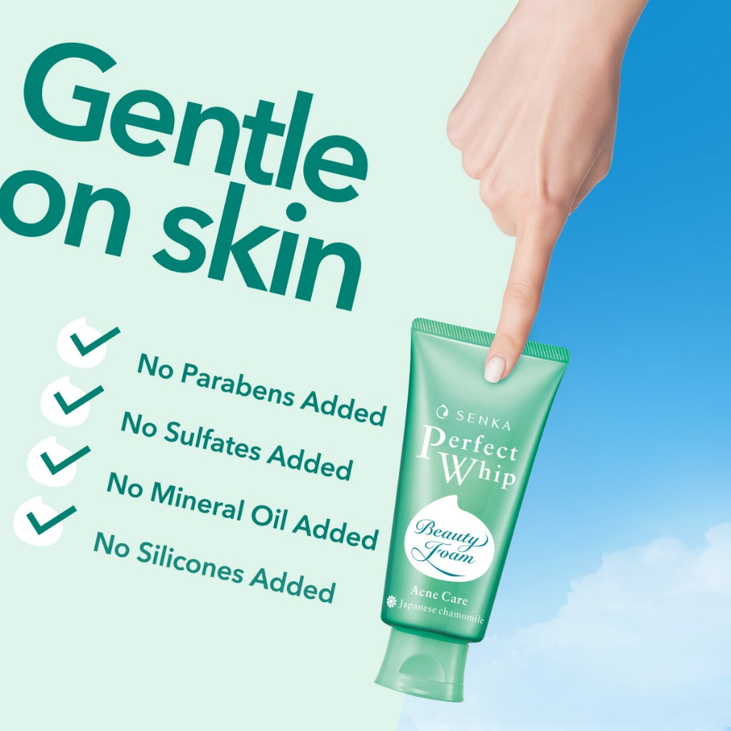[TWINPACK] SENKA Perfect Whip Acne Care Facial Foam 50gr