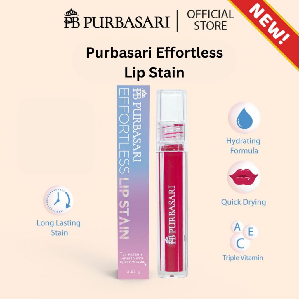 Purbasari Effortless Lipstain