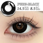 Eyeshare Softlens 14.5MM 1Pasang Lensa Kontak Putih Buta Putih Cosplay Mata Halloween Softlen