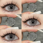 Eyeshare Softlens Vienna Chocolate 14.5mm 1 Pasang Lensa Kontak Untuk Mata Besar
