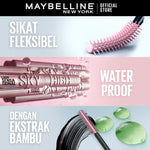MAYBELLINE OFFICIAL Paket Makeup Mata Sky High Waterproof Mascara + Serum Bulu Mata | Maskara Eye Make up