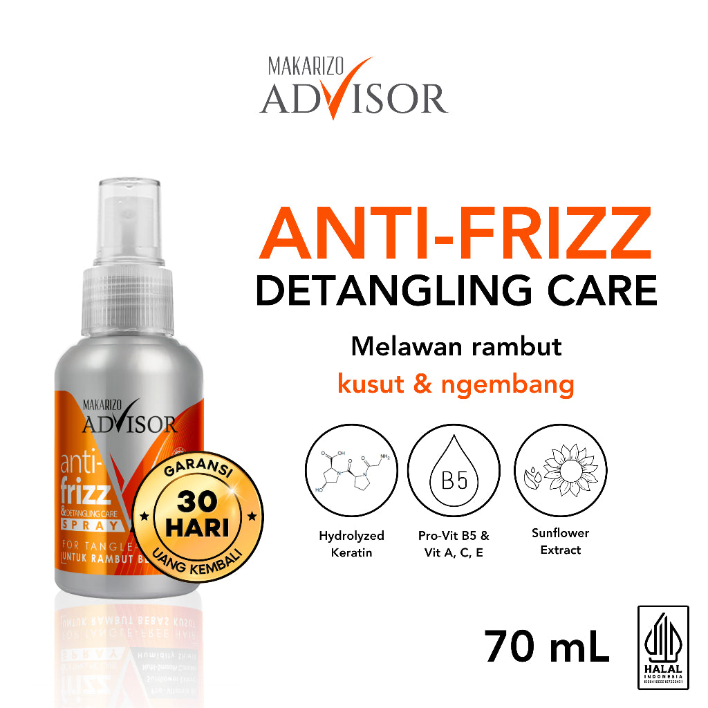 Makarizo Advisor Complete Package - Paket Klinis Perawatan Kulit Kepala & Rambut / Rontok / Ketombe