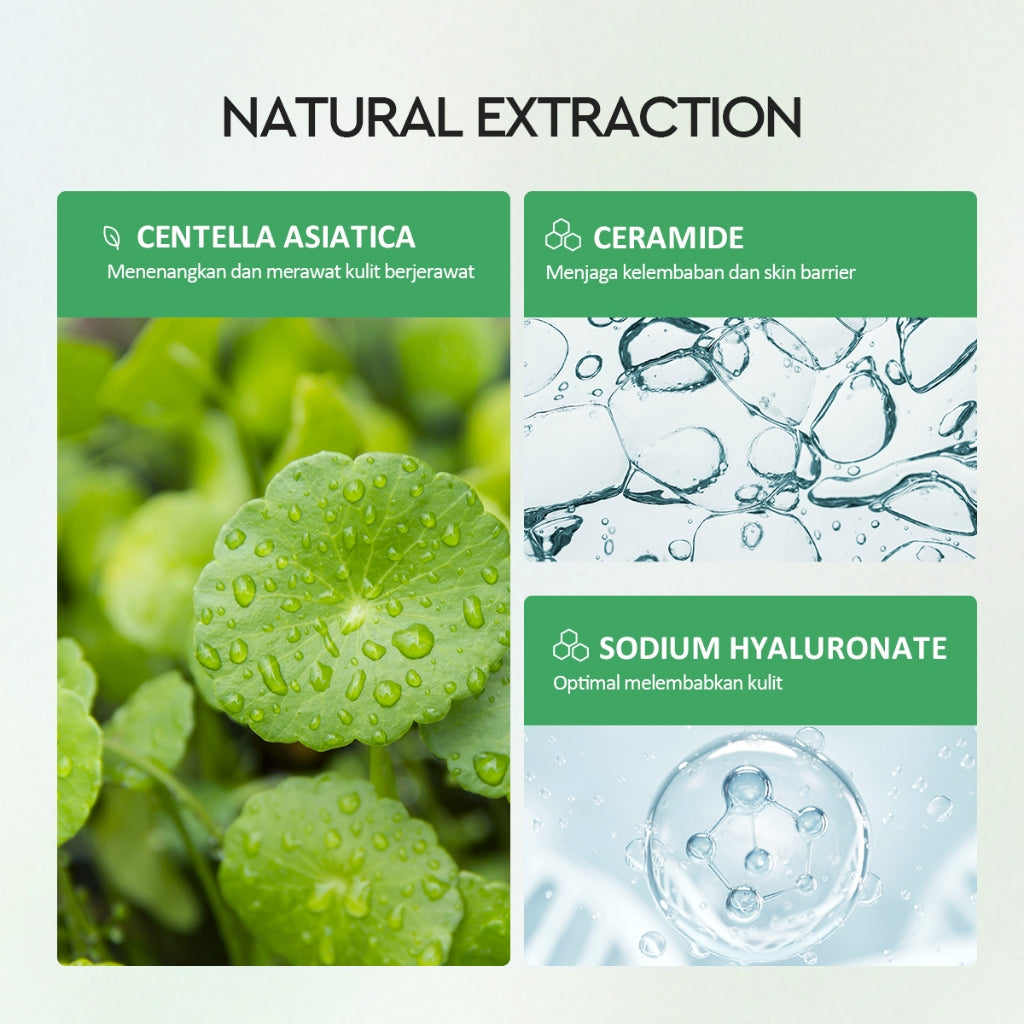 Glad2Glow Centella Ceramide Soothing Toner Acne Toner hydrating toner centella Toner Kulit Jerawat Berminyak Toner eksfoliasi wajah   Acid Complex Madeca Toner jerawat Menenangkan kemerahan pada kulit Melembabkan dan menghidrasi kulit g2g official store