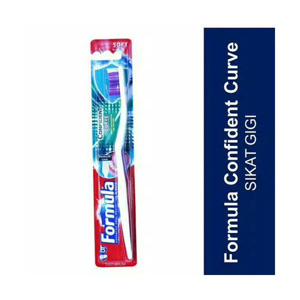 FORMULA SIKAT GIGI CONFIDENT CURVE PACK EXT SOFT SENSITIVE ACTIVE