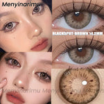 Eyeshare Black Softlens 14.5mm Big Eyes Natural Korea New Softlens Lensa Warna Soflen