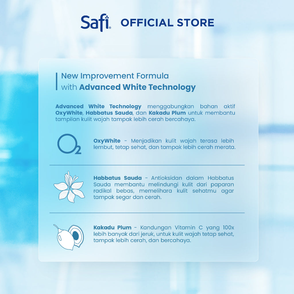 Safi Ultimate Bright Purifying Make Up Remover 200ml - Perawatan Wajah