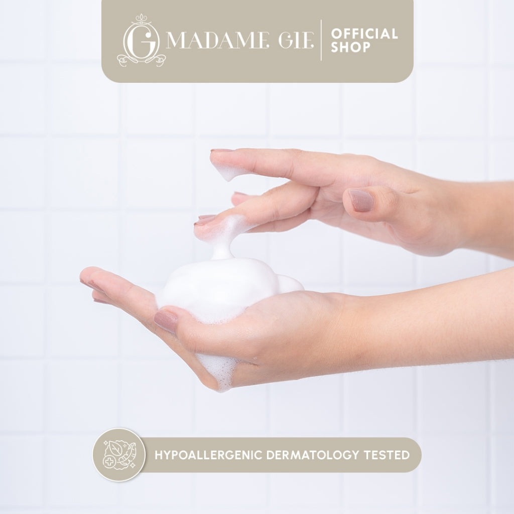 [BELI 1 GRATIS 1] Madame Gie 4 in 1 All Gleam Foam - Facial Wash MakeUp Remover