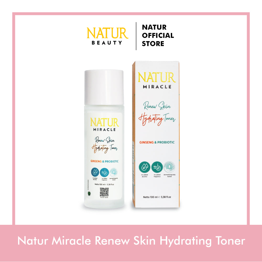 Natur Miracle Renew Skin Hydrating Toner - Toner Mengencangkan Wajah