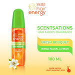 PAKET ISI 2 - Makarizo Hair Energy Scentsations Fresh Bouquet 100 mL Parfum Rambut