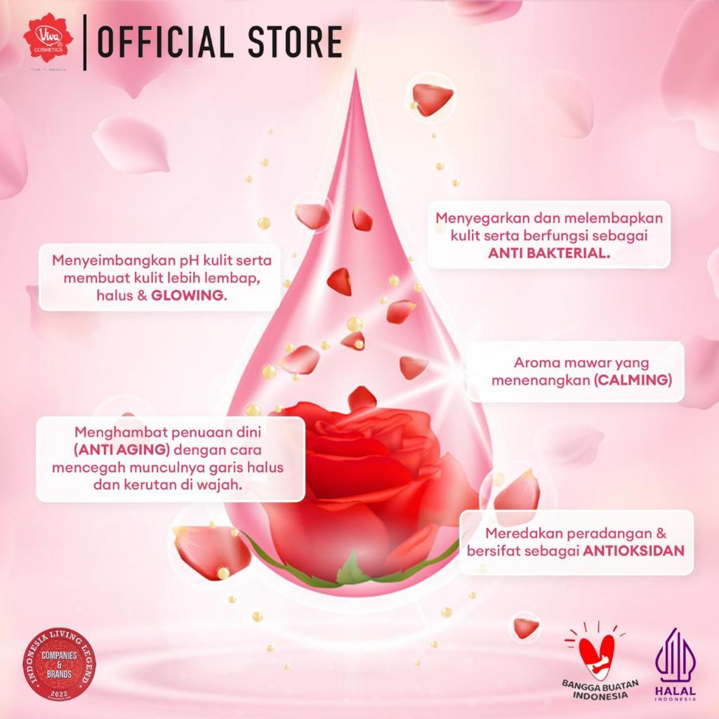 [Super Pack !!!] Viva Air Mawar 100 ml - (2 pcs)