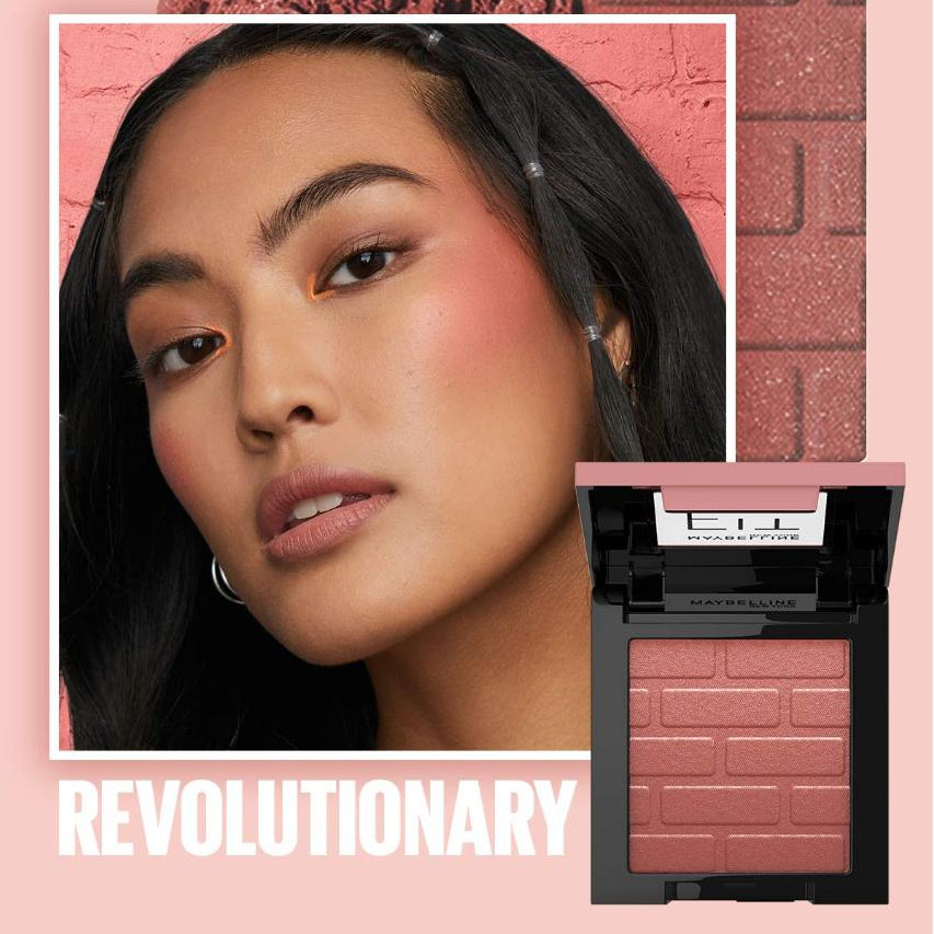 MAYBELLINE OFFICIAL Fit Me! Powder Blush Make Up - Blush On Pigmented Dengan Hasil Natural Yang Tahan Lama - Tersedia Dalam 4 Warna