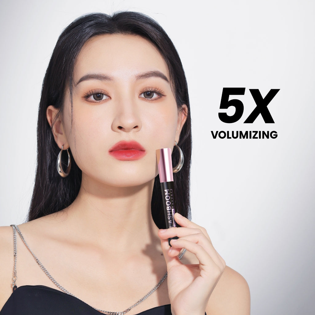 YOU Lashboom Ultra Volume Mascara Maskara Waterproof Tahan 24 Jam Lash Lift Kosmetik Mata