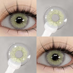 Eyeshare Softlens Boston Blue 1 Pasang 14.2mm Lensa Kontak Mata Yang Lucu