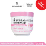 [Bundle Hemat] Purbasari Lulur Mandi Sakura 200 gr / Body Scrub - Mencerahkan - Melembabkan - menyamarkan flek hitam