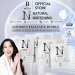 [Live][Louisse's Exclusive] PREMIERE BEAUTE Whitening Facial Masks 25ml 30PCs Luminous White Glow Brightening Facial Mask BPOM All Skin Types Whitening Soothing Alcohol Free 2 Louisse