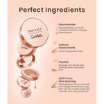 Hanasui Serum Cushion Soulmatte - Matte Finish UVA & UVB Protection Perfect Coverage Menyamarkan Pori-Pori Garis Halus Noda Wajah
