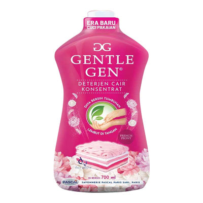 GENTLE GEN DETERGEN CAIR KONSENTRAT FRENCH PEONY 360ML/MORNING BREEZE/700MLDETERJEN CAIR/SABUN CUCI CAIR/PAKAIAN/LAUNDRY CARE/GENTLE GENT CAIR PARISIENNE GARDEN 700ML
