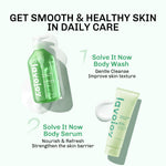 Lavojoy Solve It Now Body Wash | Sabun Mandi Cair Untuk Melembabkan Kulit Sensitif,  Merawat Kulit Berjerawat Dan Menghaluskan Tekstur Kulit Kasar | Mengandung Amino Acid, AHA, BHA Dan Zinc PCA