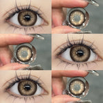 Eyeshare (COD) SEMPORMA BROWN 14.2mm Softlens Normal
