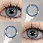 Eyeshare Iceland Brown 1Pasang 14.2mm Lensa Kontak Soflens Warna softlense