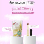 [ISI 2PCS] Purbasari Lulur Pengantin 1kg + Purbasari Lipstick Color Matte | Lipstick Matte Tahan Lama