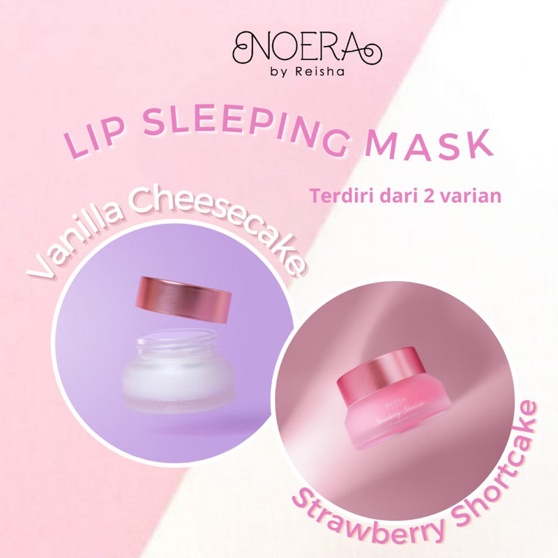 Noera Lip Sleeping Mask | Masker Bibir Pencerah Bibir Pelembab Bibir