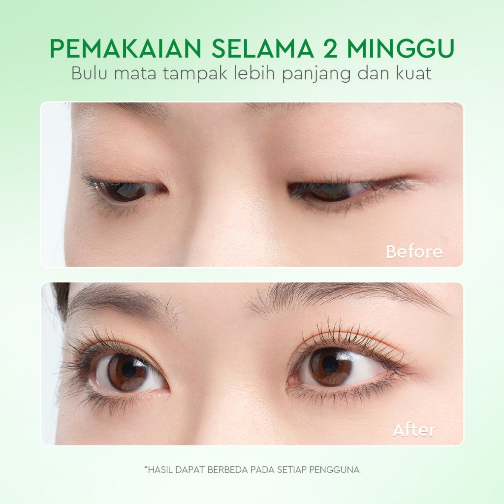 Glad2Glow 2in1 Eyelash & BROW INTENSE SERUM Eyelash Extension -Serum Penumbuh Bulu Mata dan Alis g2glow official store