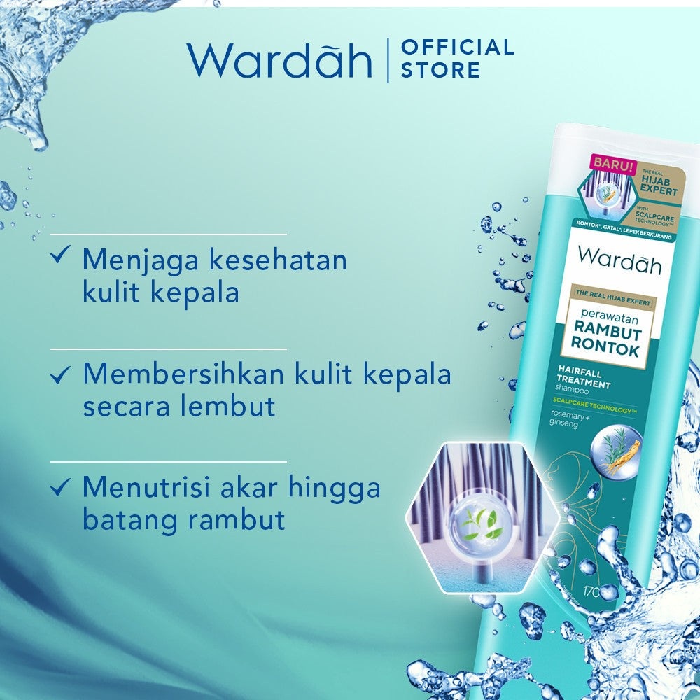 Wardah Shampoo Anti Dandruff Twin Pack