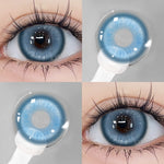 Eyeshare Softlens Blue 1Pasang 14.0mm-14.5mm Lensa Kontak Warna Normal Softlen