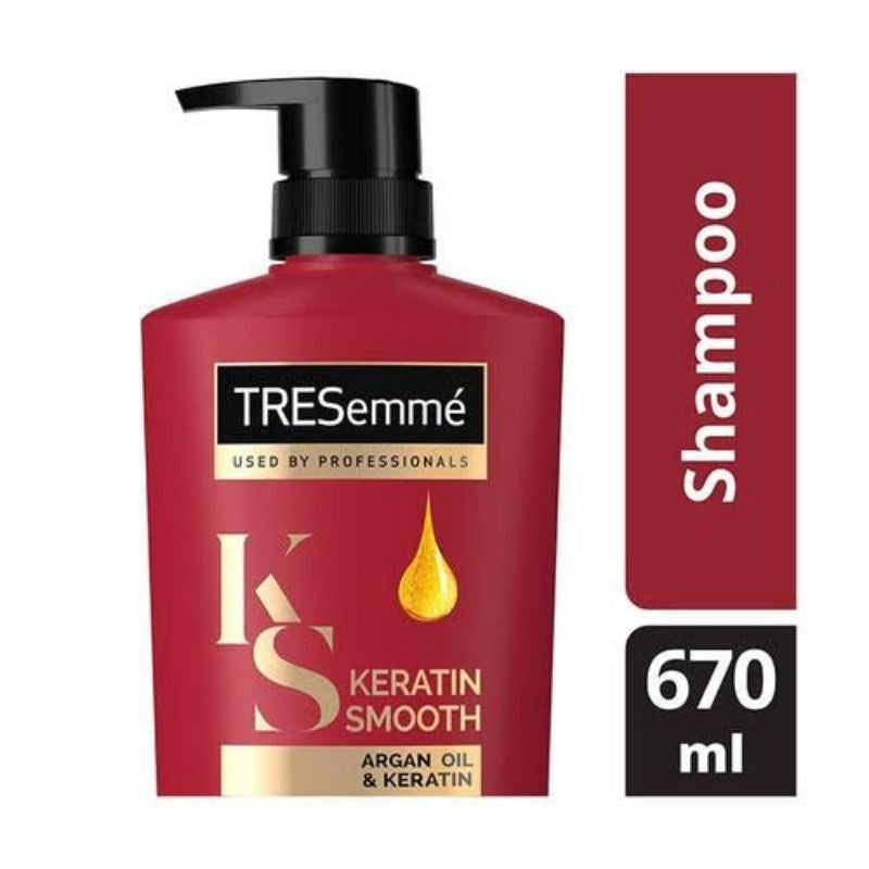 TRESEMME SHAMPOO KERATIN SMOOTH 170ML/SCALP CARE/SHAMPOO/KERATIN/RAMBUT RONTOK/RAMBUT KUAT/TRESEMME/HAIRCARE