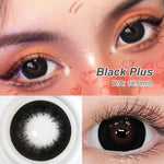 Magister Softlens Big Eyes softlens 14.5mm 16mm Normal Doll Eyes softlens Lensa kontak warna diameter softlens Brown /Black normal mata besar softlens 6bulan