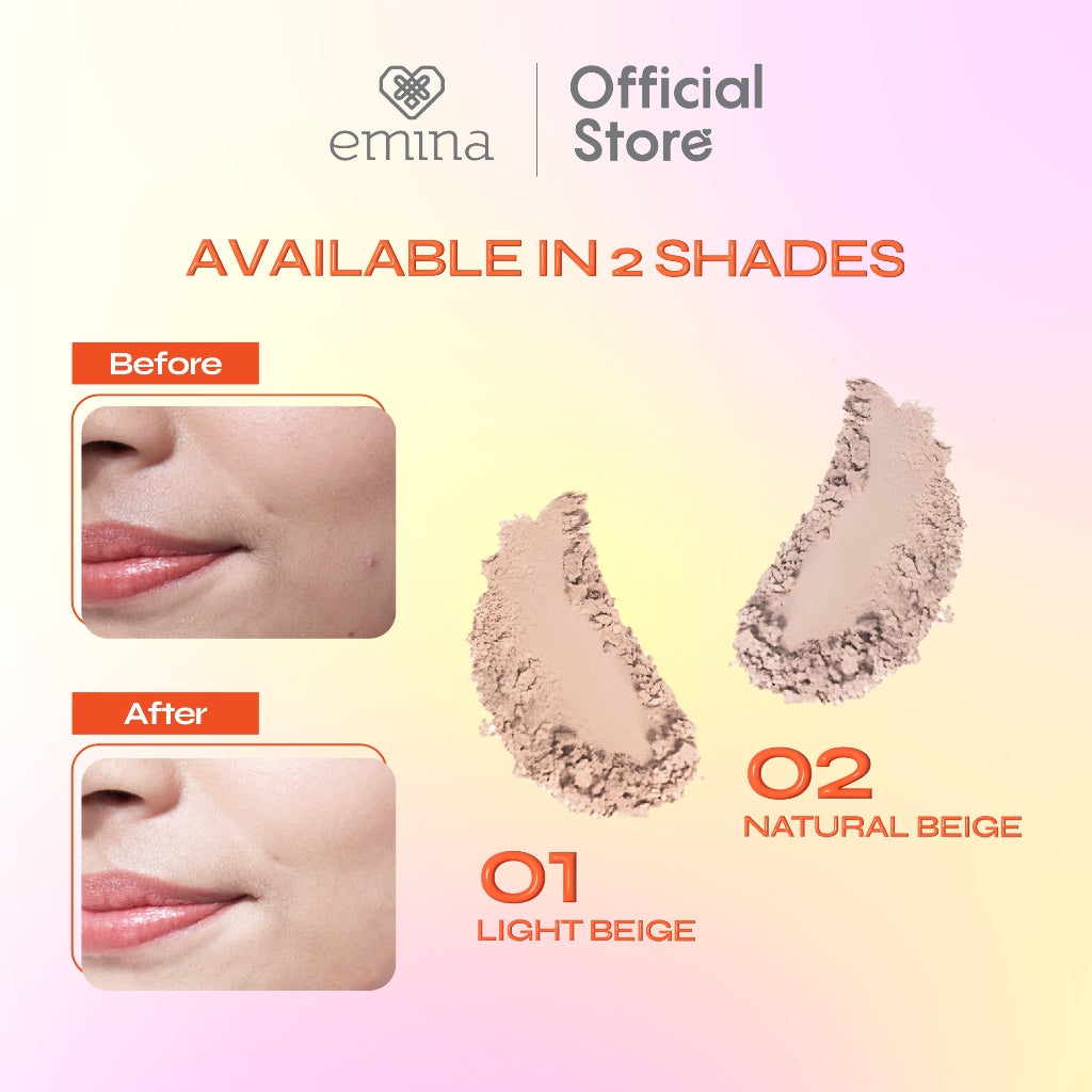 Emina Daily Matte Loose Powder 20 g - Bedak Tabur Ringan Hasil Matte Oil Control
