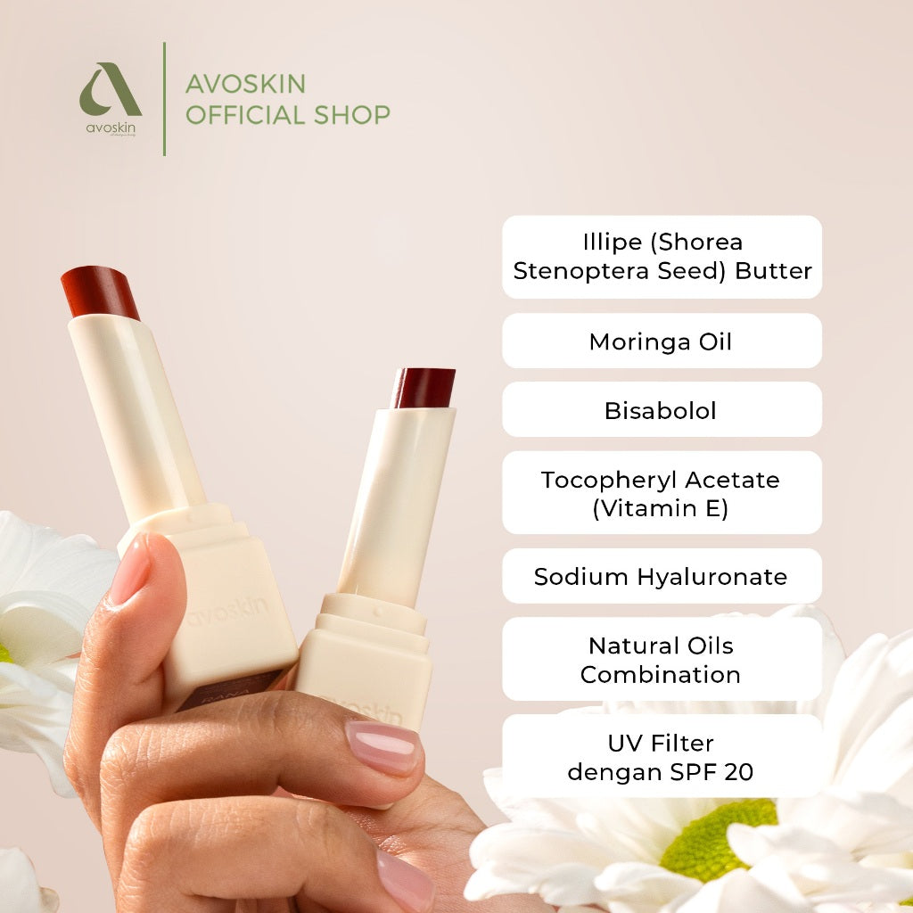 YSB Hybrid Elixir Super Slick Tinted Melting Balm SPF 20 Ruby (3 gr)