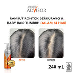 Makarizo Advisor Anti-Hair Fall Defense Hair & Scalp Tonic 220 mL & 240 mL