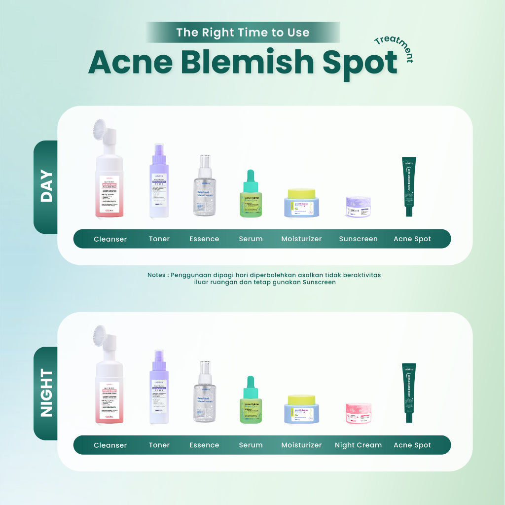ADLEEVA Acne Blemish Spot Treatment - Totol Jerawat Tanpa Bekas