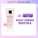 Scarlett Whitening Body Lotion Mencerahkan - Kemasan Baru Tube 180ml