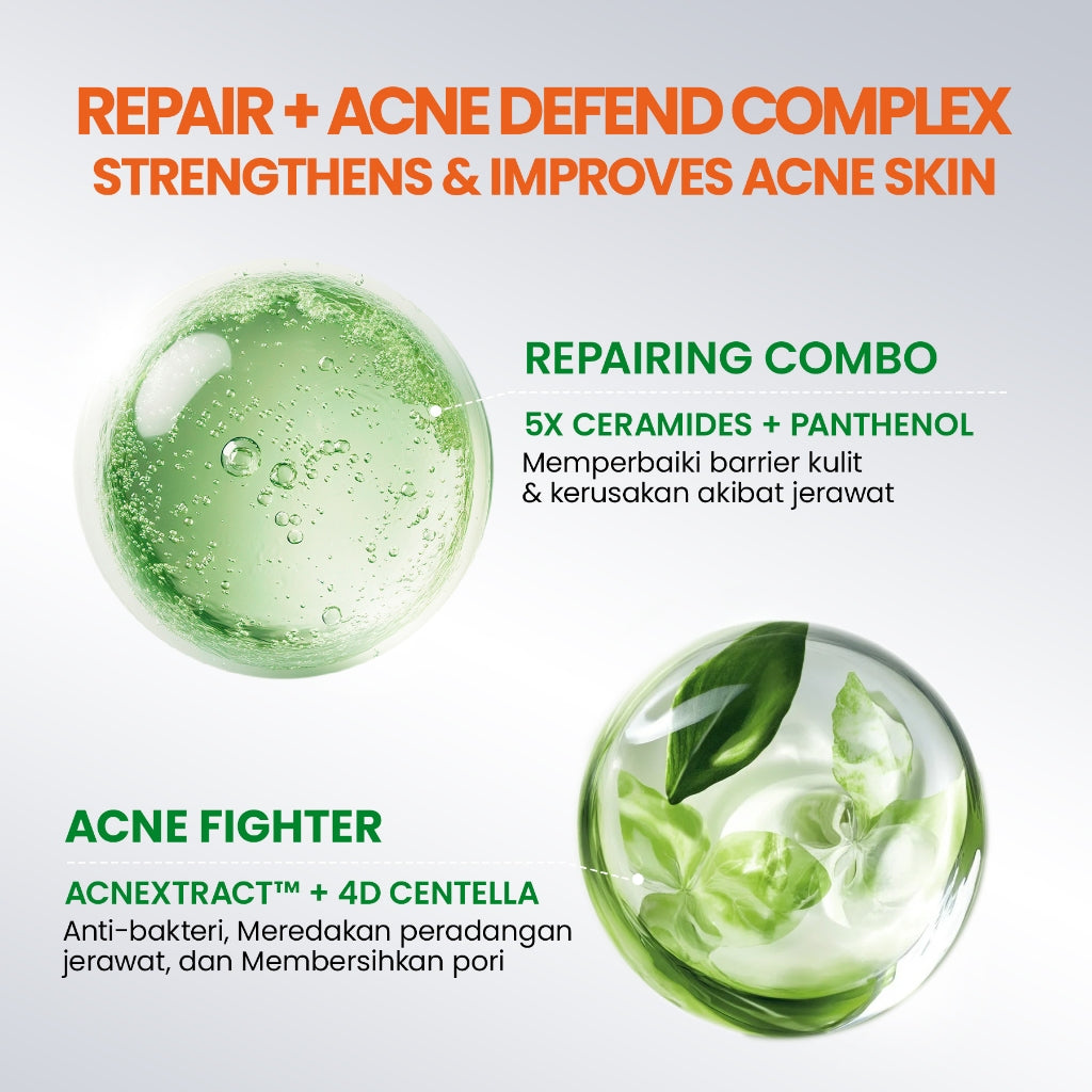 [NEW] YOU AcnePlus B5 Barrier Moisturizer Gel Pelembab Kulit Cooling Hydrating Soothing Kulit Sensitif Kulit Berjerawat