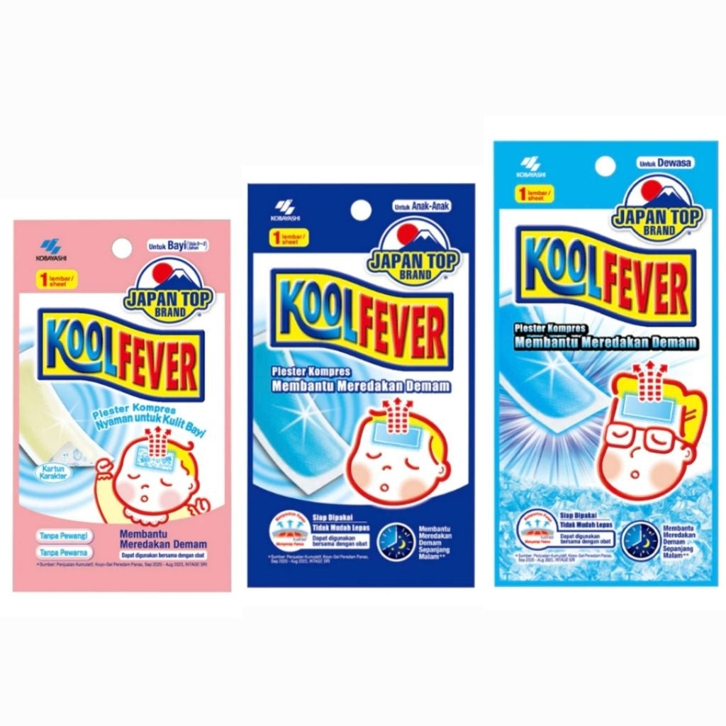 Koolfever Plester Kompres Demam 1 s