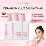 [Hemat 4PCS]Glad2Glow Facial Cleanser Series-Low PH Gel Centella Mencerahkan Pencerah Wajah Anti Jerawat Penuaan Hilangkan Flek & Tenangkan face wash Pembersih Wajah Membersihkan kotoran dan minyak Menjaga pelindung kulit Mengobati g2glow official store